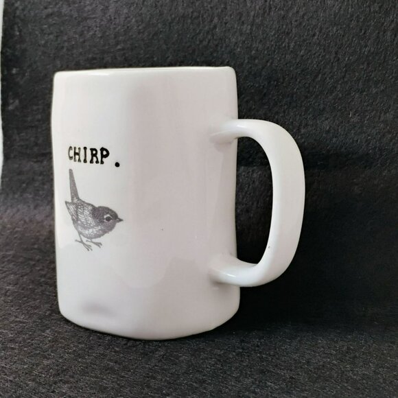 Rare Original Rae Dunn Magenta Chirp Mug, Vintage Collectible Bird Coffee Cup - Picture 3 of 6